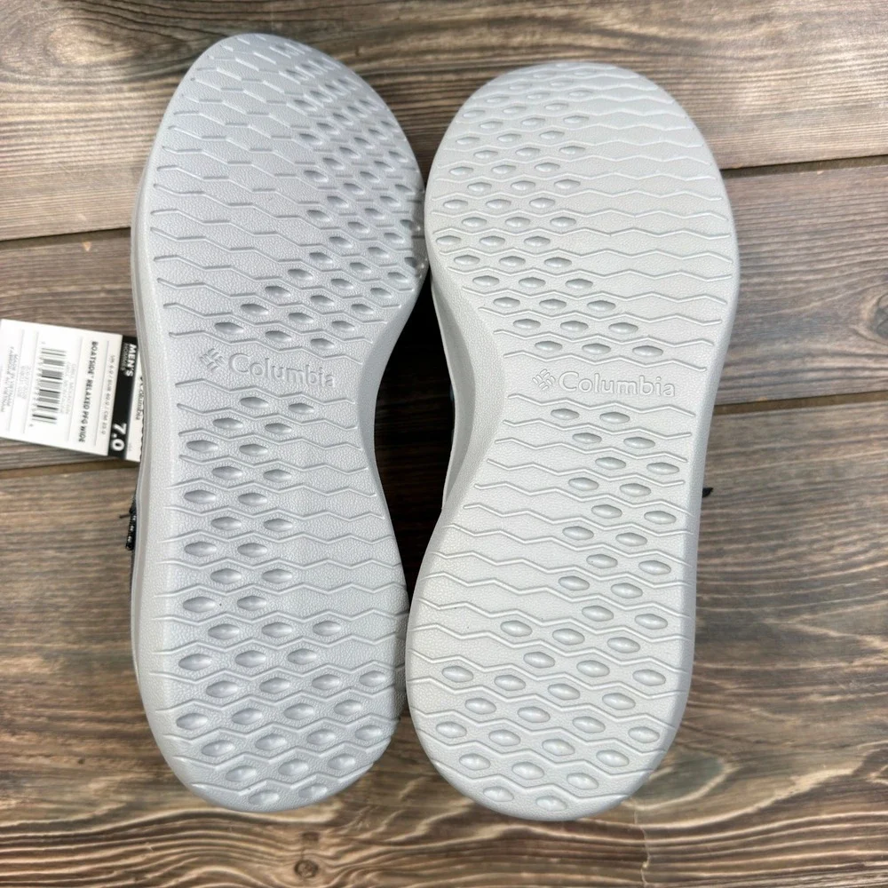 Columbia Mens 7W Boatside Relaxed PFG Wide Grill Mountain BI8031-028 New